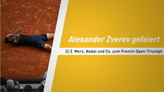 "Ein Land begeistert": Reaktionen auf Zverevs Sieg bei den French Open