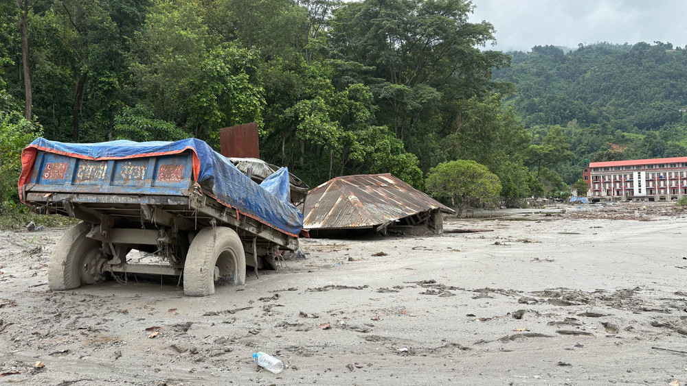 Sturzflut im Himalaya - Nepal