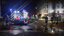 Sechs Verletzte bei Explosion in Mainzer Mehrfamilienhaus