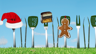 Kipferl gegrillt: Weihnachtsleckereien vom Rost