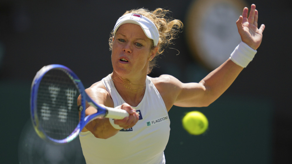 Laura Siegemund kämpft in ihrem ersten Wimbledon Viertelfinale bis zum Schluss.