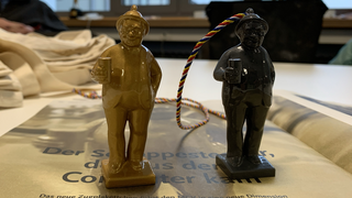 Mainzer Carneval Verein MCV stellt neues Zugplakettchen vor