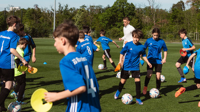 "Der beste Tag" beim DFB: Kids werden zu Profifußballern