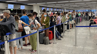 Vom Frankfurter Flughafen flogen im Juli mehr als 5 Millionen Menschen