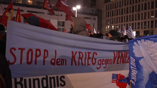  Gegen US-Aktion in Venezuela: Protest in Berlin und Hamburg