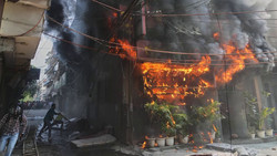 Tödlicher Brand in Neu-Delhi: Mindestens 21 Tote