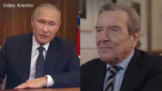 Kreml: Putin traf Schröder zu Vieraugengespräch
