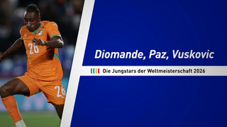 Diomande, Paz, Vuskovic: Das sind die Jungstars der WM