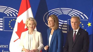 Mitten im Handelsstreit: Trump droht EU wegen Annäherung an Kanada