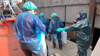 Feuerwehr holt deutsche Passagiere nach Hantavirus-Fall ab