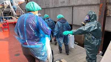 Feuerwehr holt deutsche Passagiere nach Hantavirus-Fall ab