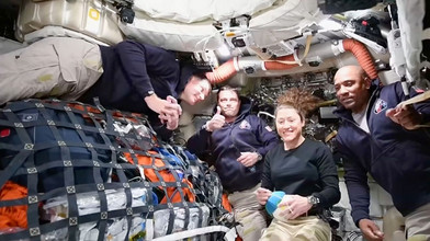 Astronauten erreichen Einflusssphäre des Mondes