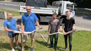 Sportbad Ziehers: 1,3 Millionen Liter Wasser für Grünanlagen