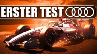 Erstes 2026er F1-Auto fährt! Wieso darf Audi schon fahren?