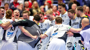 Deutsche Handballer auf Halbfinalkurs