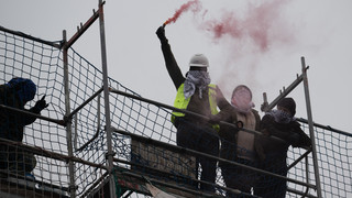 Besetzung in Frankfurt wegen Syrien: Waffen-Stopp für Türkei gefordert