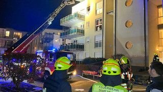 Mann bei Feuer in Idstein schwer verletzt
