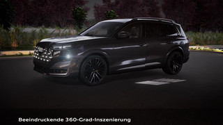 Audi SQ9 – Lichttechnologie – Animation