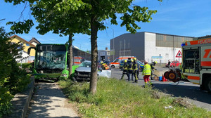 Tödlicher Unfall mit  Linienbus in Fulda