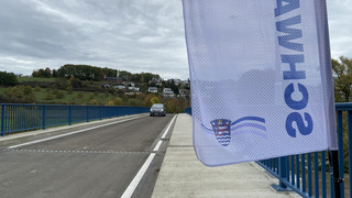 Körle-Wagenfurth: Neue Brücke über die Fulda für Verkehr freigegeben