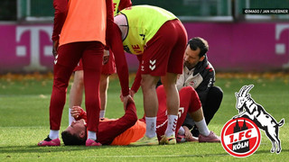 Sorge um El Mala: Shootingstar muss Training abbrechen