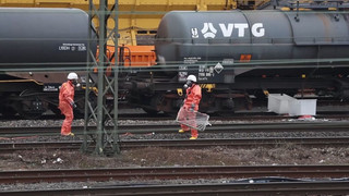 Schwefelsäure am Bahnhof Herford - Bahnverkehr gestört