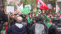 Proteste in Madrid: Polizei geht mit Schlagstöcken gegen Lehrer vor