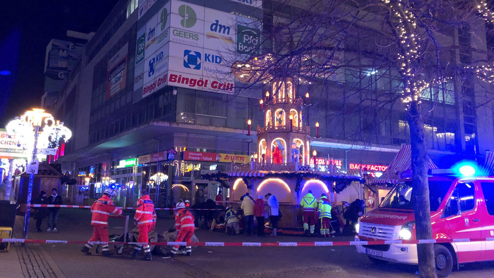 Auf dem Weihnachtsmarkt in Magdeburg ist ein Autofahrer in eine Menschengruppe gefahren.