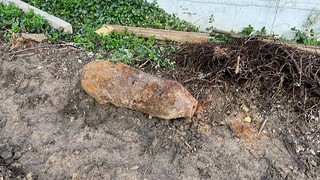 Weltkriegsbombe in Wiesbaden-Biebrich entschärft