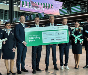 Condor zieht im Sommer 2027 in Frankfurts Terminal 3 ein