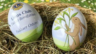 Lions Club Fulda-Bonifatius: Ostereiertombola für den guten Zweck