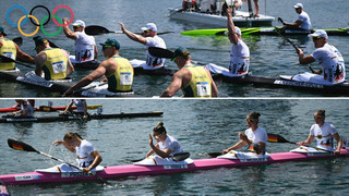 Kajak-Vierer triumphieren: Gold für die Männer - Silber für die Frauen