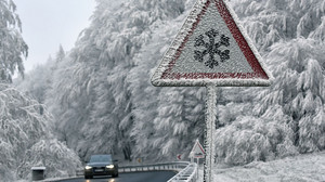Schnee in Südhessen und im Rhein-Neckar-Kreis: Sperrungen und Unfälle