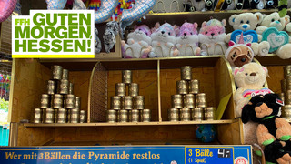 Pfingstmarkt Alsfeld: Hessens frühstes Dosenwerfen