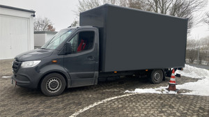 Polizei stoppt völlig überladenen Transporter auf A7