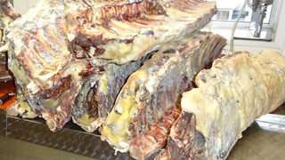 Kontrolleure finden in Frankfurt Fliegenlarven in Fleisch-Delikatesse