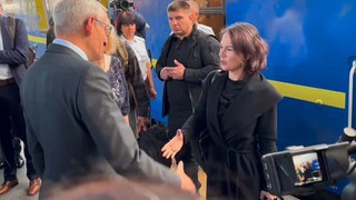 Baerbock zum vierten Mal seit Kriegsbeginn in der Ukraine