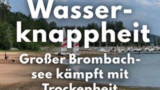 Wassernot am Großen Brombachsee