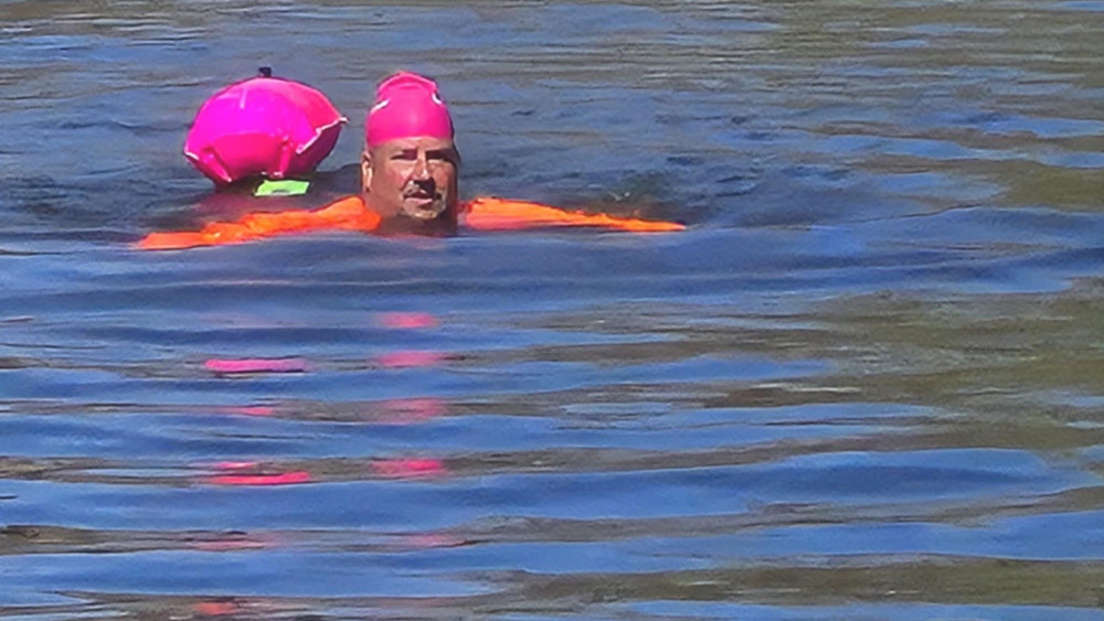 Mathias Alt beim Training. 