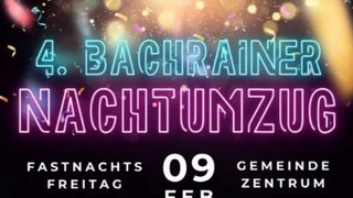 Nachtumzug in Künzell-Bachrain mit mehr als tausend Teilnehmern