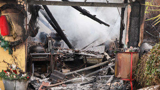 Garage in Grebenhain brennt ab, 100.000 Euro Schaden