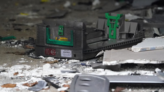 Groß-Umstadt: Geldautomat gesprengt - Täter auf der Flucht