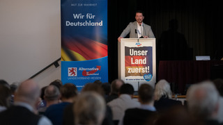 Landesparteitag der AfD in Melsungen: Programm für Hessen-Landtagswahl