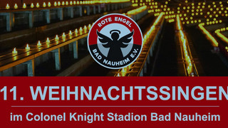 Gänsehaut und Lichterglanz: Weihnachtssingen beim EC Bad Nauheim