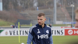 Hype auf Schalke: 1.200 Fans besuchen erstes Dzeko-Training