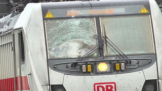Zwischen Nürnberg und Stuttgart: Intercity reißt Oberleitung hinunter