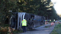 Ermittlungen nach Bus-Unglück auf A96