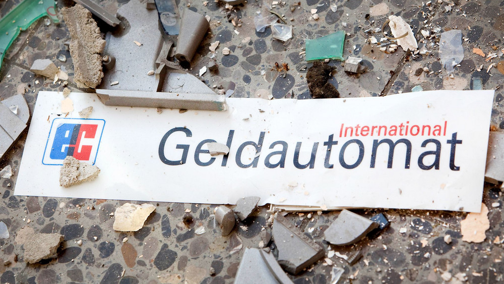 Geldautomat gesprengt