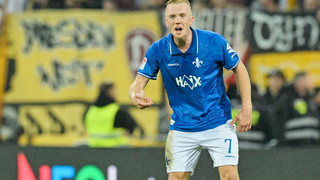 Darmstadt siegt gegen Dresden und bleibt Tabellenführer