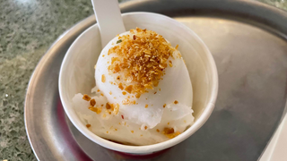 Selbstgemachtes Gin Tonic Eis mit Rosmarin in Fritzlar